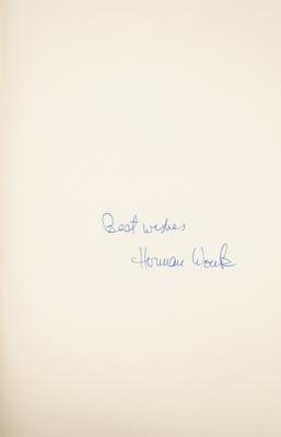 Lot #528 Herman Wouk Signed Book - Image 2