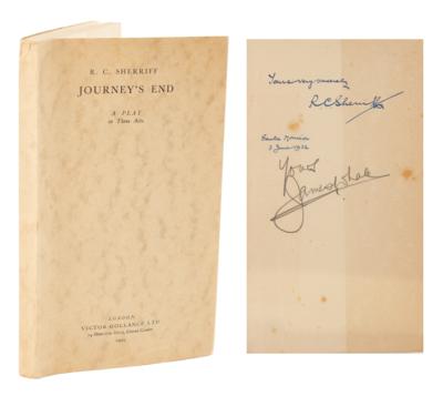 Lot #744 James Whale and R. C. Sherriff Signed Book