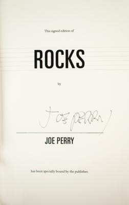Lot #636 Aerosmith: Joe Perry (2) Signed Books - Image 2