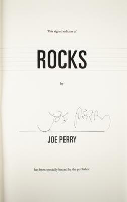 Lot #636 Aerosmith: Joe Perry (2) Signed Books - Image 3