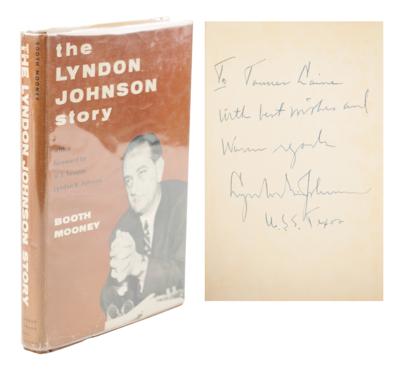 Lot #19 Lyndon B. Johnson Signed Book and Typed Letter Signed