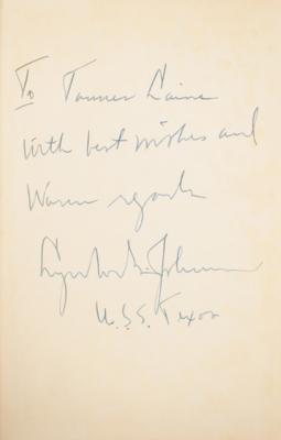 Lot #19 Lyndon B. Johnson Signed Book and Typed Letter Signed - Image 2