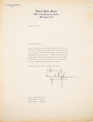 Lot #19 Lyndon B. Johnson Signed Book and Typed Letter Signed - Image 4