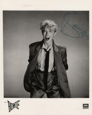 Lot #644 David Bowie Signed Photograph