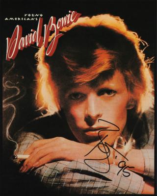 Lot #645 David Bowie Signed Photograph