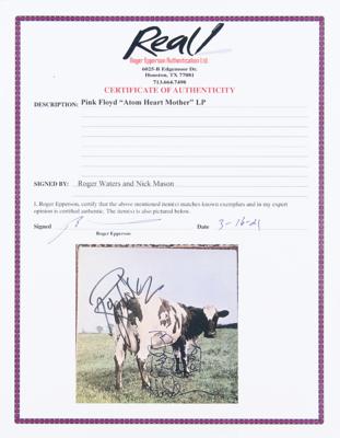 Lot #672 Pink Floyd: Waters and Mason Signed Album - Image 2