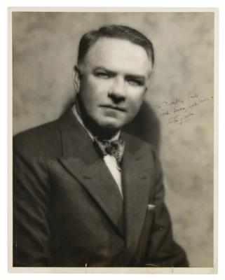 Lot #710 W. C. Fields Signed Photograph