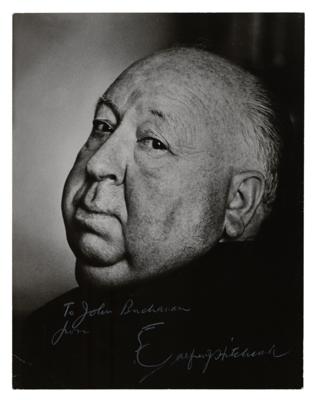 Lot #721 Alfred Hitchcock Signed Photograph