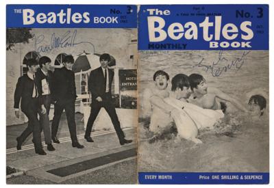 Lot #552 Beatles: John Lennon and Paul McCartney Signed 'Beatles Book' from October 1963