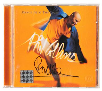 Lot #652 Phil Collins Signed CD