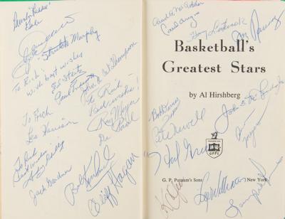 Lot #936 Basketball's Greatest Stars (100+) Signed Book - Image 4