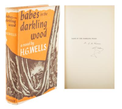 Lot #524 H. G. Wells Signed Book - Image 1