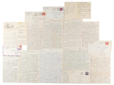 Lot #739 Edward Van Sloan Archive of (11) Autograph Letters Signed - Image 1