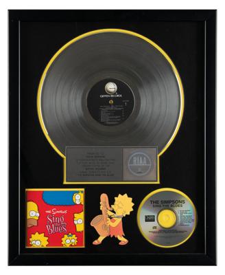 Lot #441 The Simpsons: Doug Norwine Album-Played Saxophone and RIAA Platinum Sales Award - Image 12