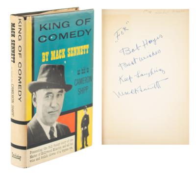 Lot #889 Mack Sennett Signed Book - Image 1