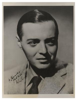 Lot #851 Peter Lorre Signed Photograph