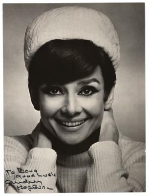 Lot #720 Audrey Hepburn Signed Photograph