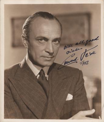 Lot #916 Conrad Veidt Signed Photograph