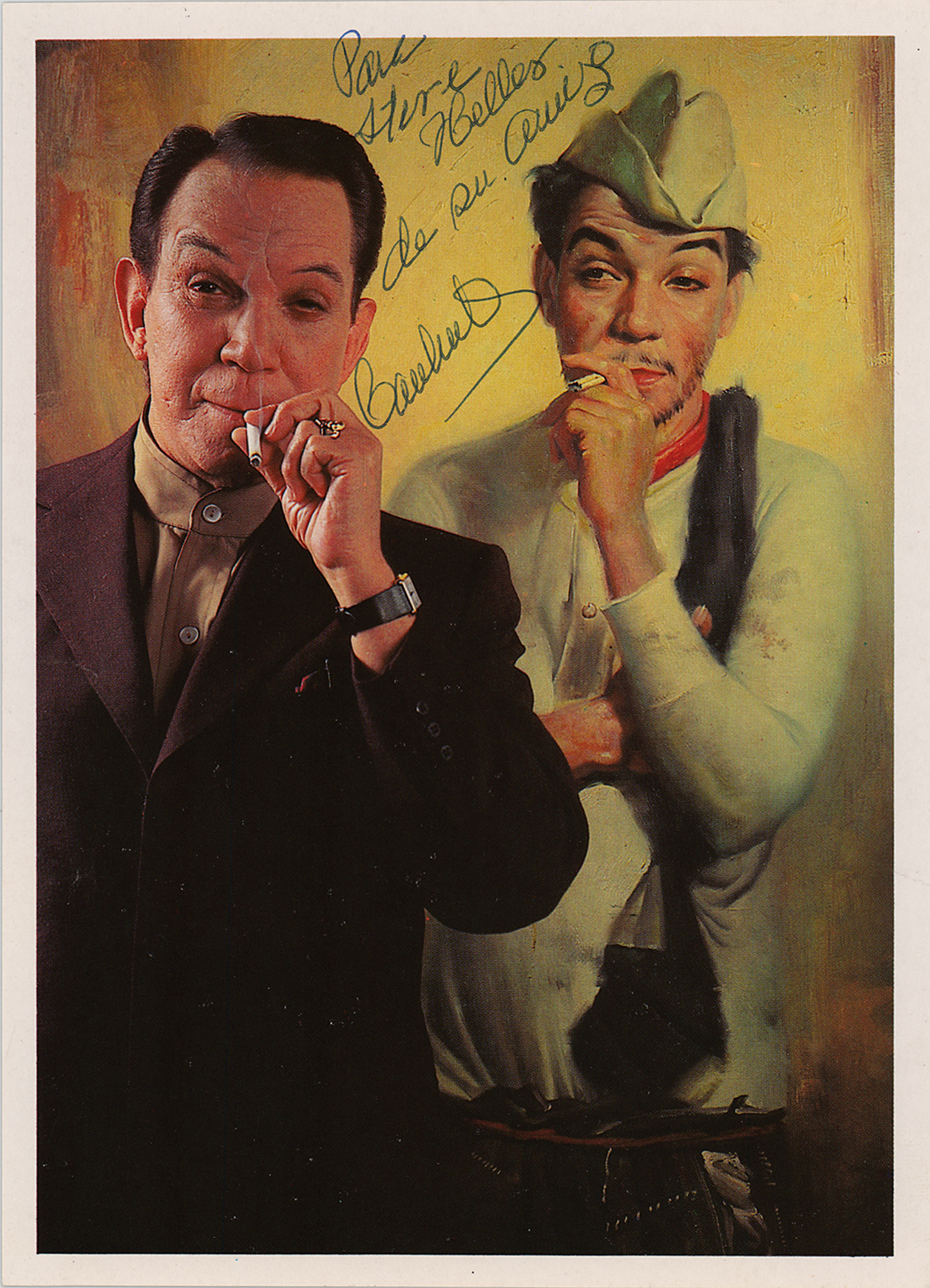 Lot #768 Cantinflas Signed Photograph
