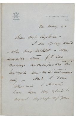 Lot #711 Frankenstein: Frederick Kerr Autograph Letter Signed