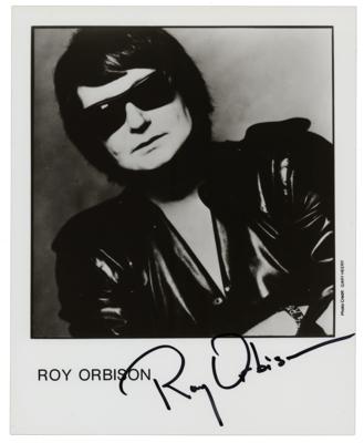 Lot #671 Roy Orbison Signed Photograph