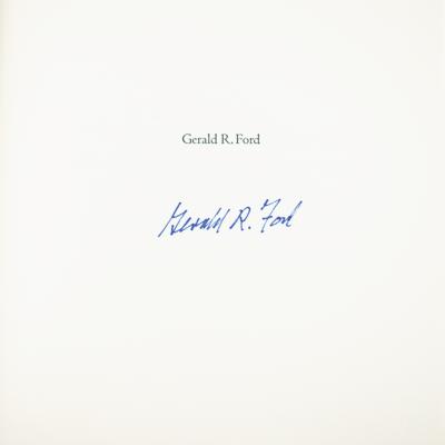 Lot #50 Gerald Ford (3) Signed Books - Image 2