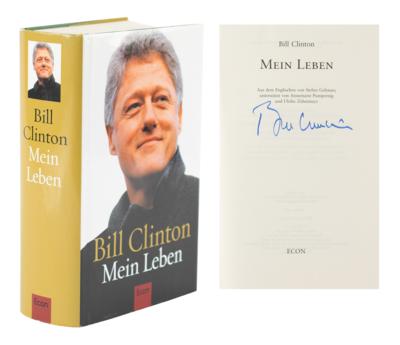Lot #41 Bill Clinton Signed Book