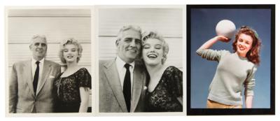 Lot #859 Marilyn Monroe (3) Photographs - Image 1