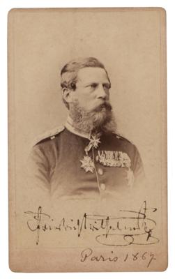 Lot #206 Frederick III of Germany Signed Photograph