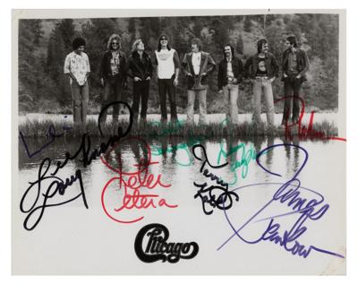 Lot #650 Chicago Signed Photograph - Image 1
