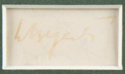 Lot #529 William Butler Yeats Signature - Image 2