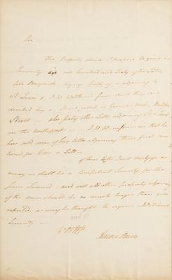 Lot #81 Aaron Burr Autograph Letter Signed - Image 2