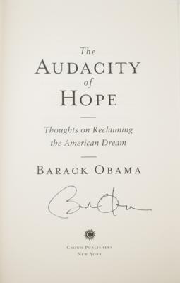 Lot #66 Barack Obama Signed Book - Image 2
