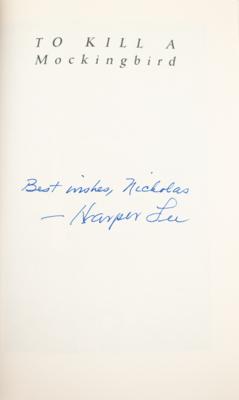 Lot #496 Harper Lee Signed Book - Image 2