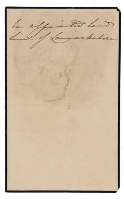 Lot #292 Queen Victoria Autograph Letter Signed - Image 3