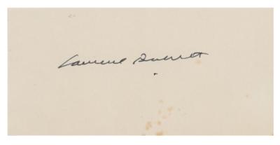 Lot #475 Samuel Beckett Signature