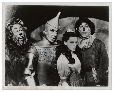 Lot #920 Wizard of Oz: Jack Haley Signed Photograph