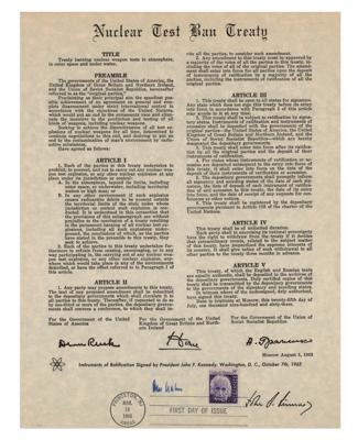 Lot #213 Otto Hahn Signed Souvenir Typescript