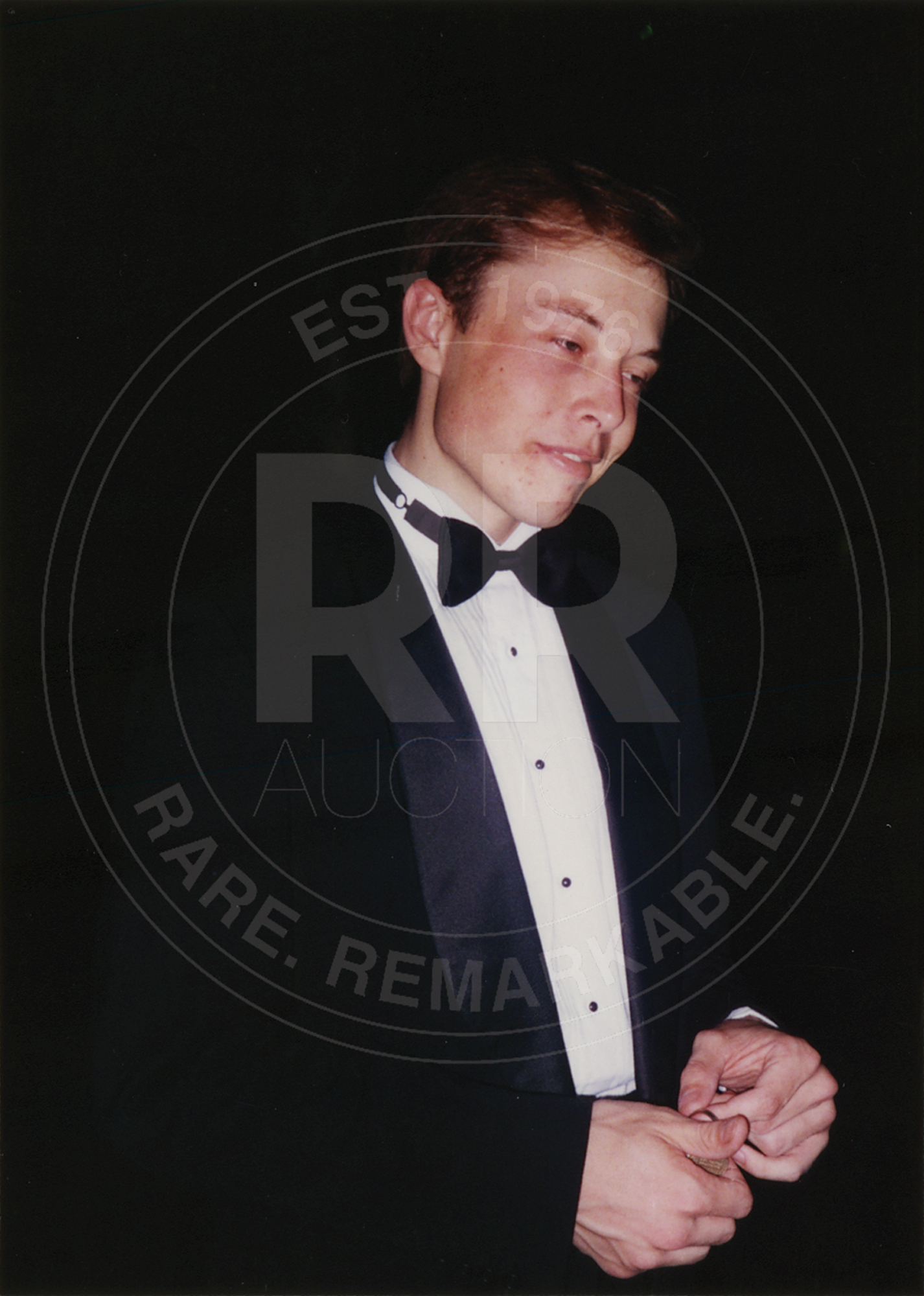 Lot #95 Elon Musk Original Photograph (1995)