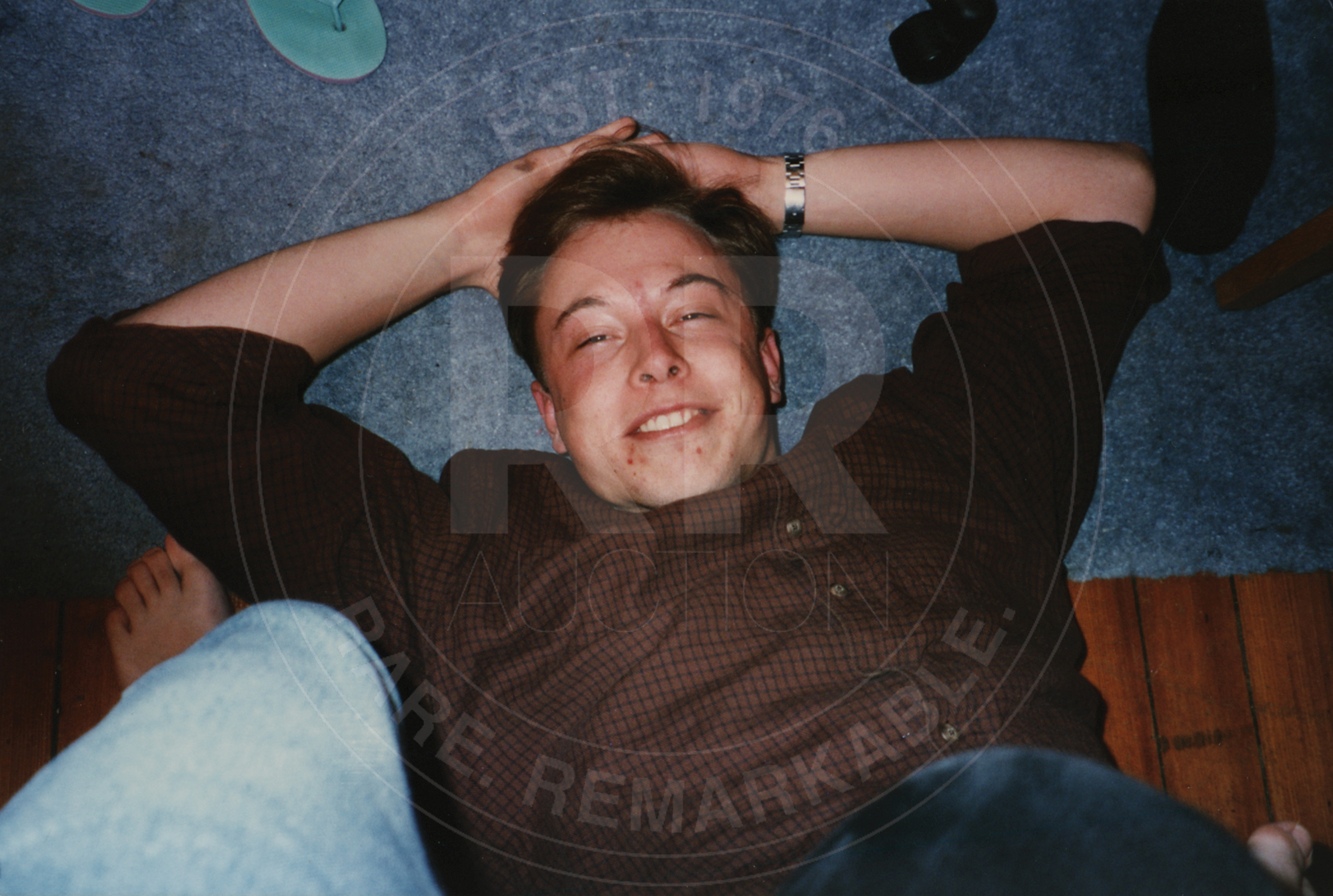 Lot #99 Elon Musk Original Photograph (1994)