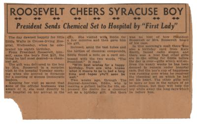 Lot #12 Franklin D. Roosevelt: Chemistry Set Gifted to Boy Hospital Patient - Image 15