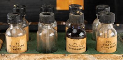 Lot #12 Franklin D. Roosevelt: Chemistry Set Gifted to Boy Hospital Patient - Image 2