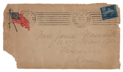 Lot #945 James Naismith Hand-Addressed Envelope