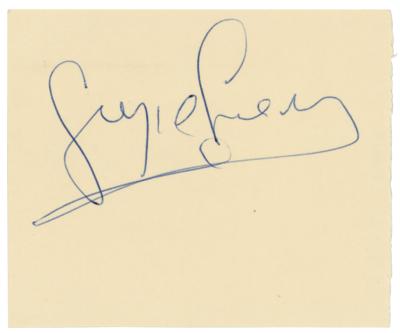 Lot #848 Sergio Leone Signature
