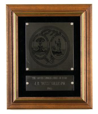 Lot #607 Dizzy Gillespie (2) Award Plaques - Image 2