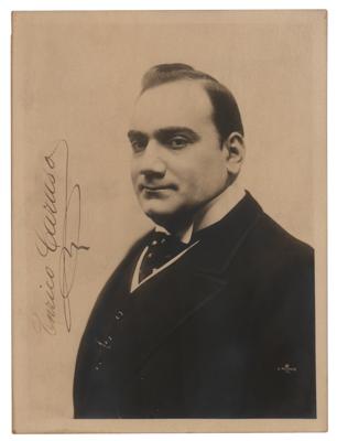 Lot #571 Enrico Caruso Signed Photograph