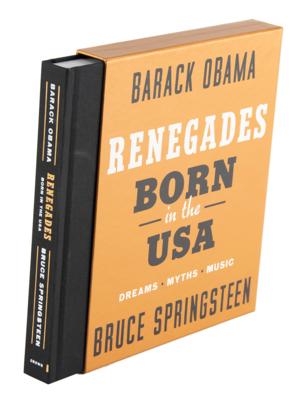 Lot #67 Barack Obama and Bruce Springsteen Signed Book - Image 4