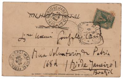 Lot #537 Giacomo Puccini Signed Postcard - Image 2