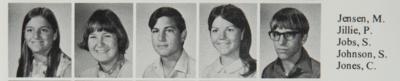 Lot #5005 Steve Jobs Signed 1971 High School Yearbook - Image 3