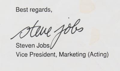 Lot #5014 Steve Jobs Typed Letter Signed - Image 2